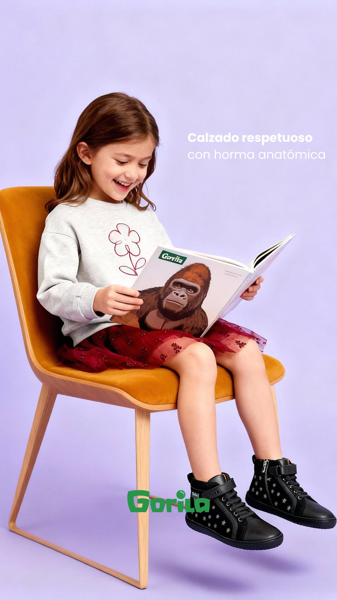 Anuncio de ropa infantil
