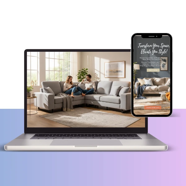 AI generated professional display ad example 4