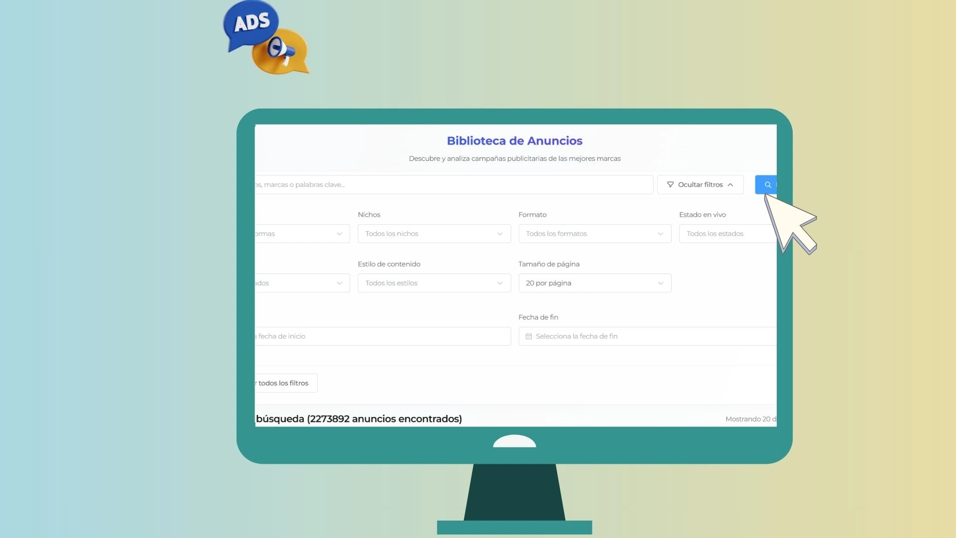 Explora y aprende de los mejores: descubre inspiración ilimitada en nuestra biblioteca de anuncios