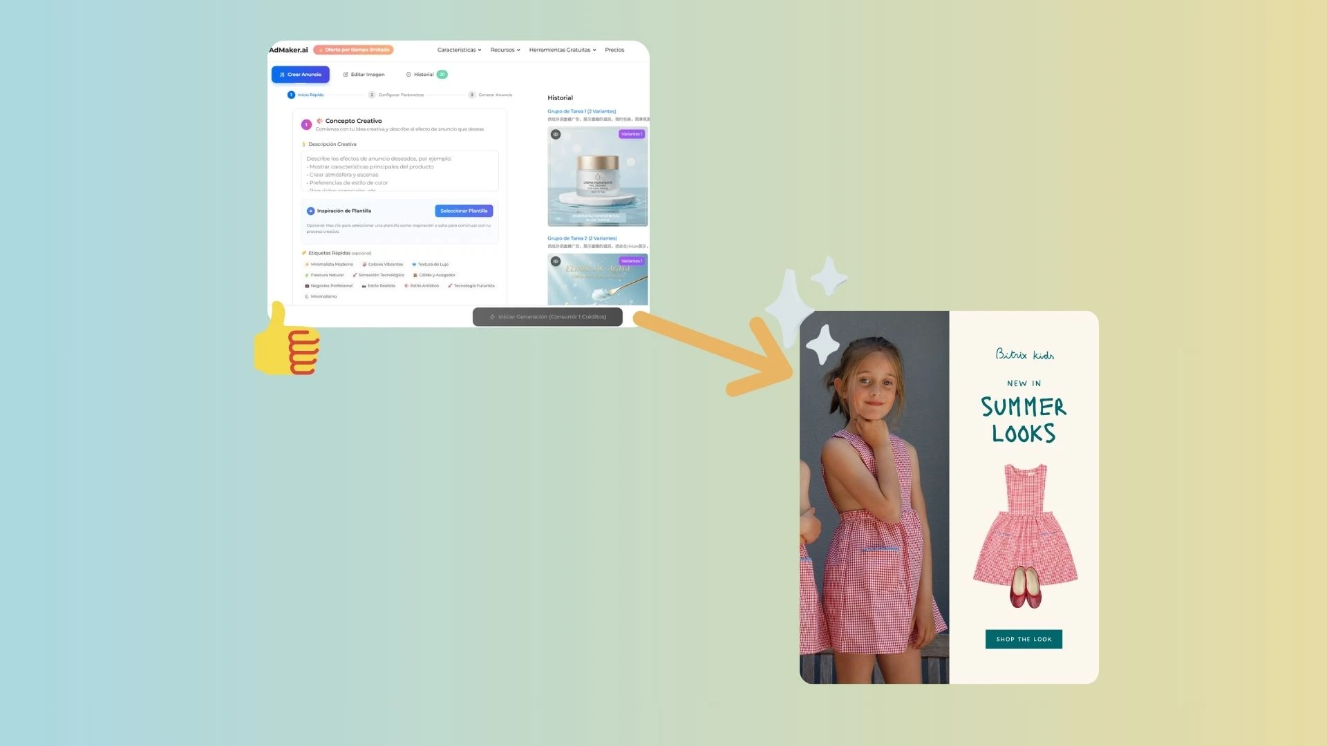 Inspírate y crea anuncios ganadores: del análisis a la acción con el poder de la IA