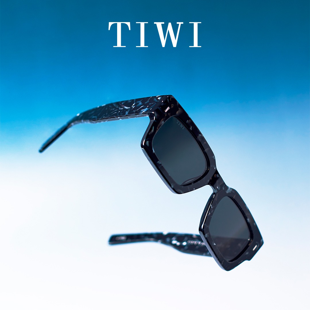 Cartel publicitario de gafas