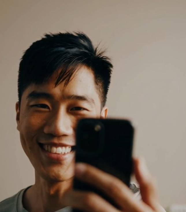 ユーザーの自撮りアバター