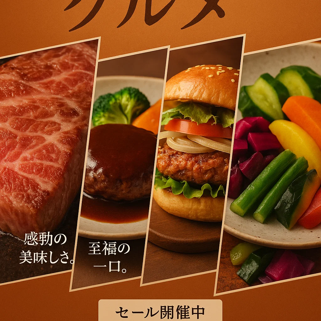 食品AIバナー広告事例