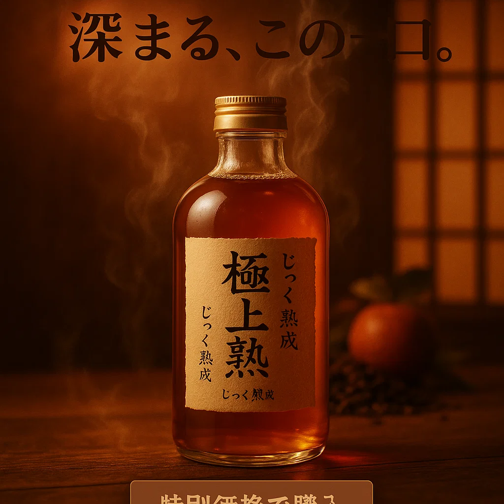 飲料向けAIバナー広告事例