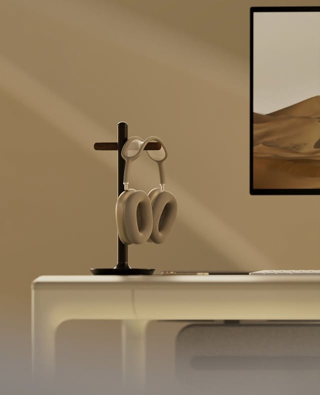 ヘッドホンスタンドバナー広告ケース