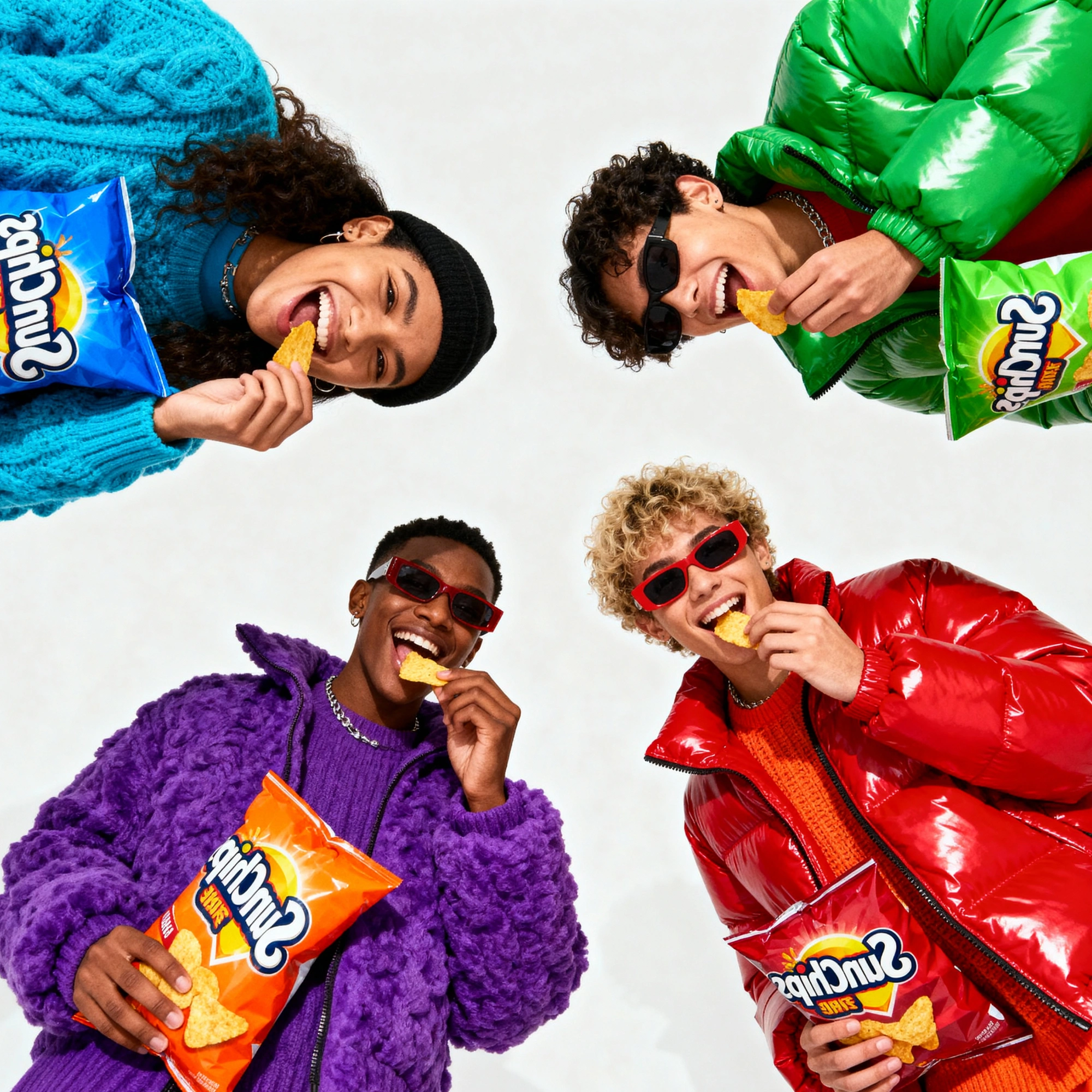 Professional portrait retouching examples