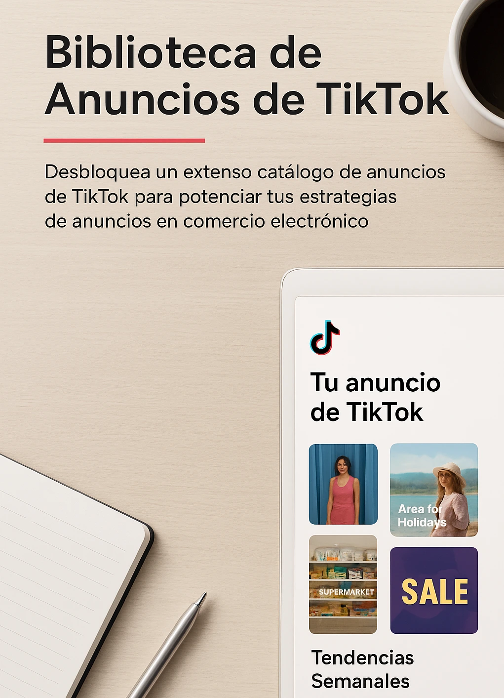 Por qué elegir nuestra biblioteca de anuncios TikTok